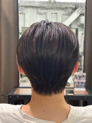 ショート ルーズ／シャドウパー マ／似合わせカットのヘアスタイル