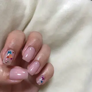 ネイル パラあり！フィルイン 美フォルムのネイルデザイン