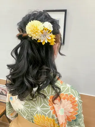 ヘアアレンジ ヘアセット ✴︎Mai✴︎銀座のヘアスタイル