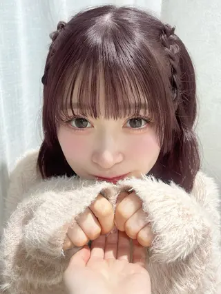 ロング カラー cache  cache 用賀所属・🍓艶モテ暖色カラー 🎀mayu🍓のヘアスタイル