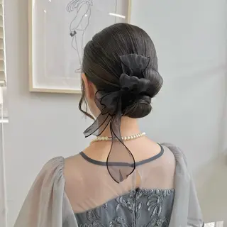 ヘアアレンジ 仲村安葉/暖色 カラー/レイヤーのヘアスタイル