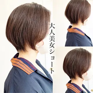 ショート ショート&ボブ井上 菜樹のヘアスタイル