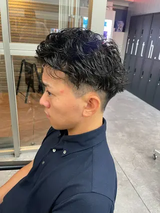 パーマ メンズ 町田エリアＮｏ．１/ パーマ特化/太田京希のヘアスタイル