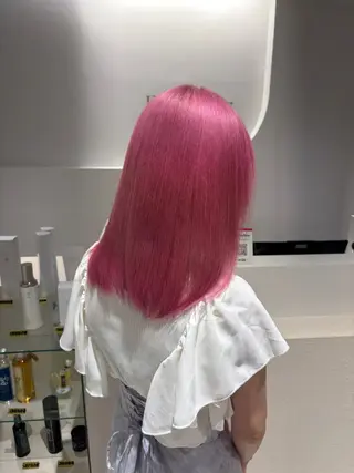 ミディアム カラー 🦋YUI 髪質改善 ブリーチ　着付け🦋のヘアスタイル