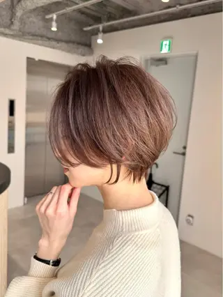 ショート SNSモニター募集！ くせ毛特化/大村のヘアスタイル