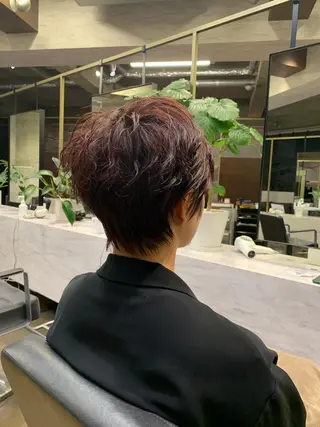 ショート パーマ 土戸　空 /似合わせカットのヘアスタイル