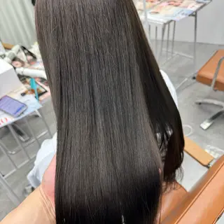 ロング カラー ヘアアレンジ ブリーチなしカラー /新百合ヶ丘/安形翔のヘアスタイル