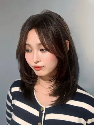 ロング カラー 店長✨髪質改善✖️ 透明感カラー／純大のヘアスタイル