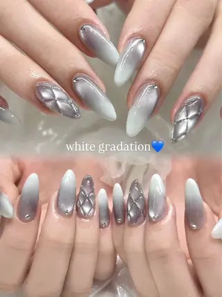 ネイル 🎀チーク/ちゅるん 🫧chisa🎀のネイルデザイン