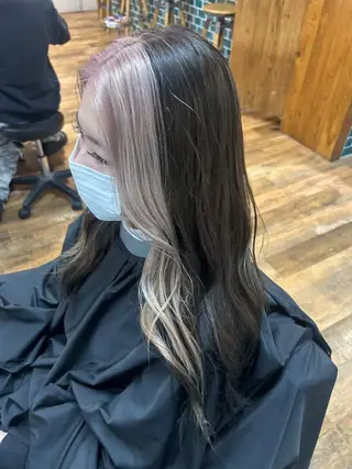 ロング カラー 💖カラー/ブリーチ 💖あつやのヘアスタイル