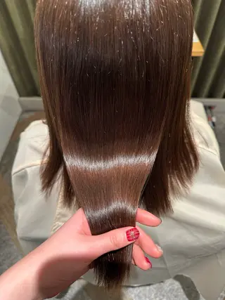 セミロング 滝口 江梨🔅のヘアスタイル