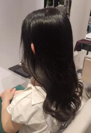 セミロング カラー 小副川 Maayaのヘアスタイル