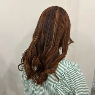 ロング カラー ヘアアレンジ SHIAN 立川 🍑すずかのヘアスタイル