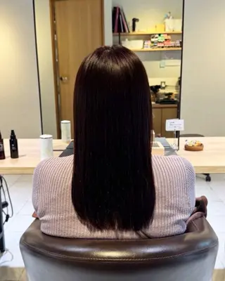 ロング 尾形 百花のヘアスタイル