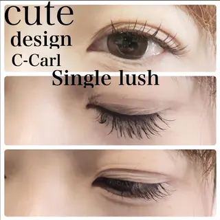 マツエク・マツパ crowded所属・中島 まり子のマツエク・マツパデザイン