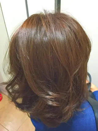 ショート ミディアム セミロング ロング カラー 縮毛矯正×髪質改善 店長　DAITOのヘアスタイル