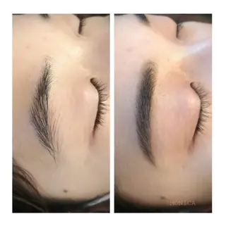 アイブロウ eyelash MONICAのマツエク・マツパデザイン