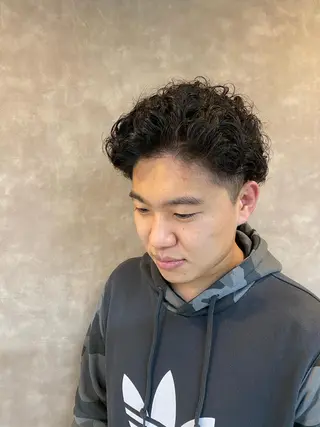パーマ メンズ tocca 💜石田愛結💜のヘアスタイル