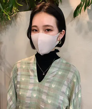 ショート ボブ/顔まわりカット 💫大澤奈緒美のヘアスタイル