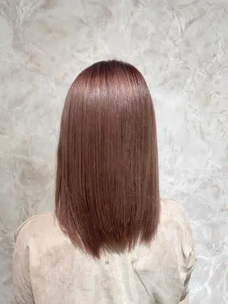 ミディアム カラー 【ショート・ボブ】 *小泉 千晶*のヘアスタイル