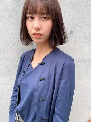 ショート カラー センスをお届けします 大谷将生infpのヘアスタイル