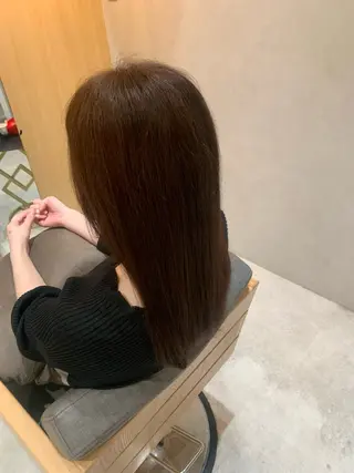 セミロング 本多 永佳のヘアスタイル