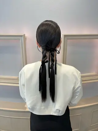 ヘアアレンジ サソウ ユリエ🥥のヘアスタイル