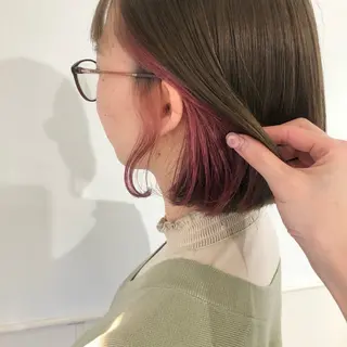 ミディアム カラー ParveMix / 横谷 日菜子 ❤︎のヘアスタイル
