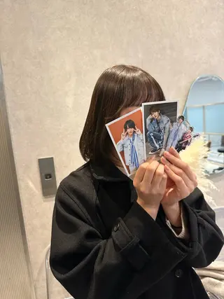 ショート カラー ヘアアレンジ REONA🪽✨薬院 レイヤーカット🫧のヘアスタイル