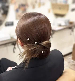 セミロング 🎀 KUBO AYAKA 🎀✨のヘアスタイル