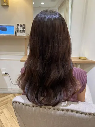 ロング レイヤーカット 🇰🇷SAYAのヘアスタイル