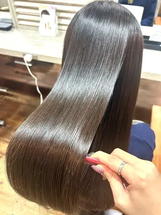 ロング カラー パーマ 💎髪質改善専門 jewel boxのヘアスタイル