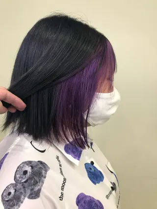 ミディアム カラー メンズ特化 古賀陸斗のヘアスタイル