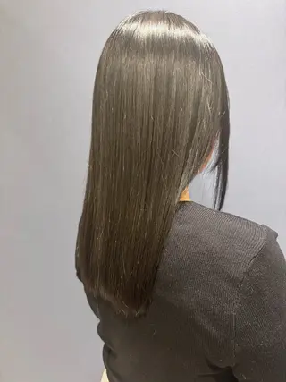 セミロング カラー 松島 hairのヘアスタイル