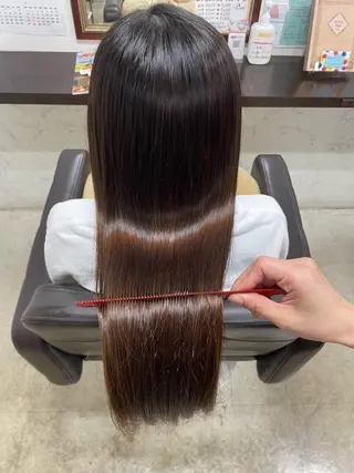 ロング 𝐒𝐇𝐔𝐑𝐈 🦋艶カラー🦋のヘアスタイル