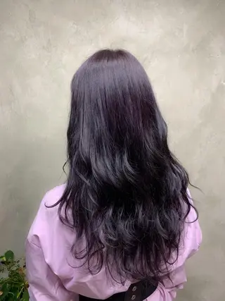 ロング カラー 🌈髪質改善💕 縮毛矯正✨青木まで✨のヘアスタイル