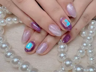 ネイル マジック ミラーのネイルデザイン