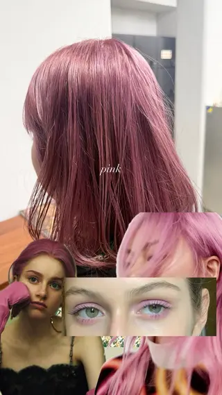 カラー カラー／ブリーチ モデル募集/愛紗のヘアスタイル