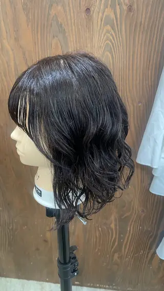 ミディアム ユキナ／和歌山美容室 /lanugoのヘアスタイル