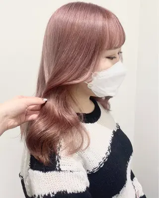 ロング カラー 韓国ヘア/艶髪🎀 宮川みほのヘアスタイル