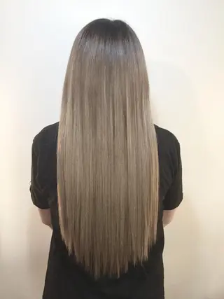ロング カラー ヘアアレンジ Hair Make Salon ZEROのヘアスタイル