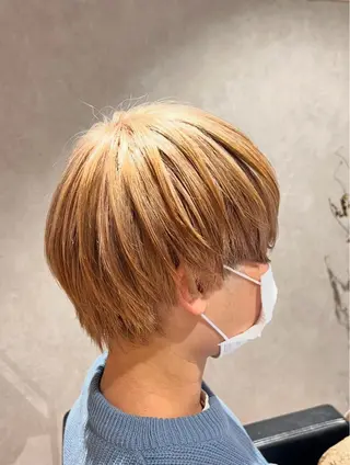 ショート カラー メンズ特化☝️添田 好恵のヘアスタイル