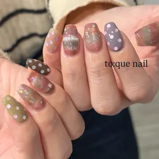 ネイル to:que(トーク)所属・本町🤍ちゅるん 自爪育成✨🤍のネイルデザイン