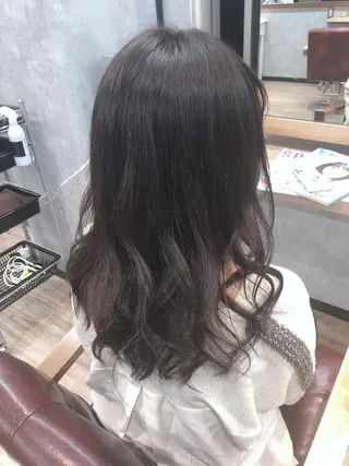 セミロング カラー いとう ひろたかのヘアスタイル