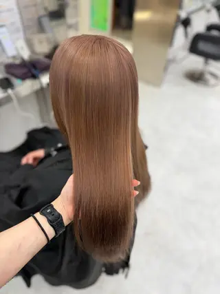 カラー 透明感ベージュ🎀 Anju/渋谷🎀のヘアスタイル