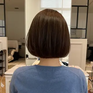 ショート サエ/ レイヤー/パーマのヘアスタイル