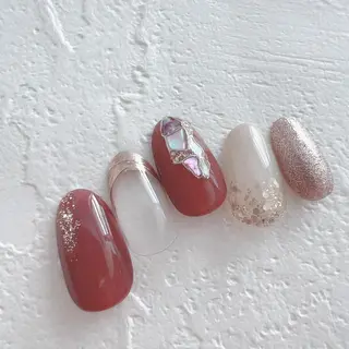 ネイル Momoka 𓅿𖤣𖥧のネイルデザイン