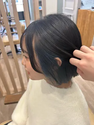 ショート 透明感カラー レイヤー/むつきのヘアスタイル