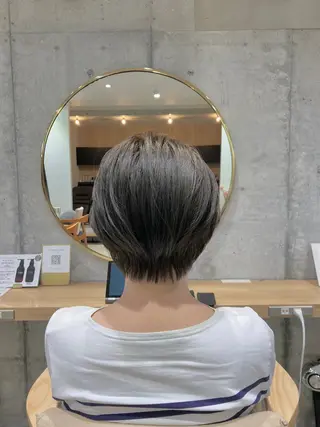 ショート カラー 豊中/メンズ特化 岡田 龍之介のヘアスタイル