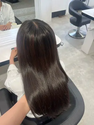 ロング みう/仙台/暖色/ 艶髪/顔周りカット/のヘアスタイル